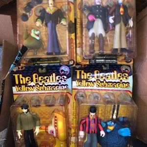 McFarlane Beatles Yellow Submarine Rare Figurines